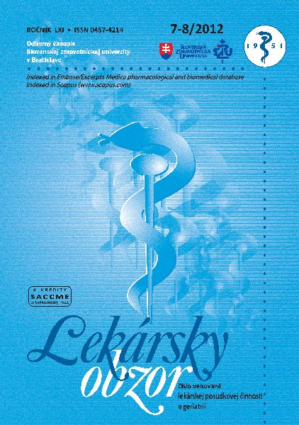 Lekársky obzor 7-8/2012 od vydavateľstva Herba
