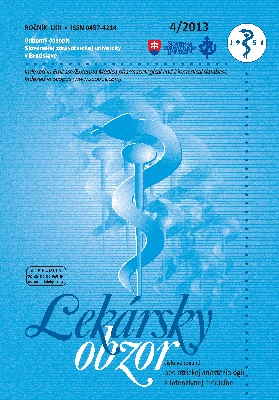 Lekársky obzor 4/2013 na www.lekarskyobzor.sk